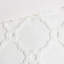Édredon en coton chenille double / grand - Shabby Chic`` 2 taies décoratives incluses 3 pièces de literie géométrique classique