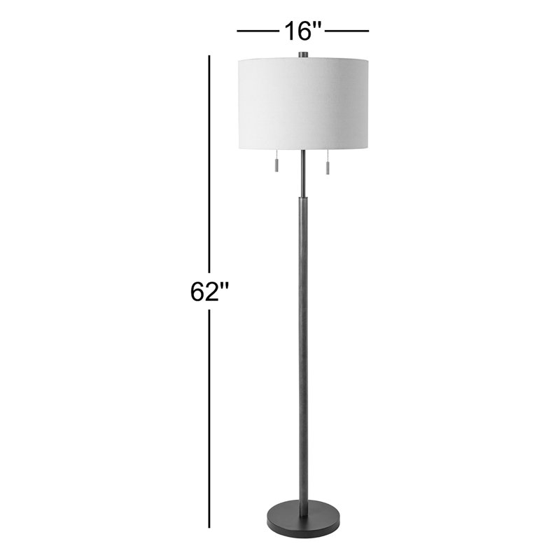 Lampe sur pied 62 po Kenley, Beige
