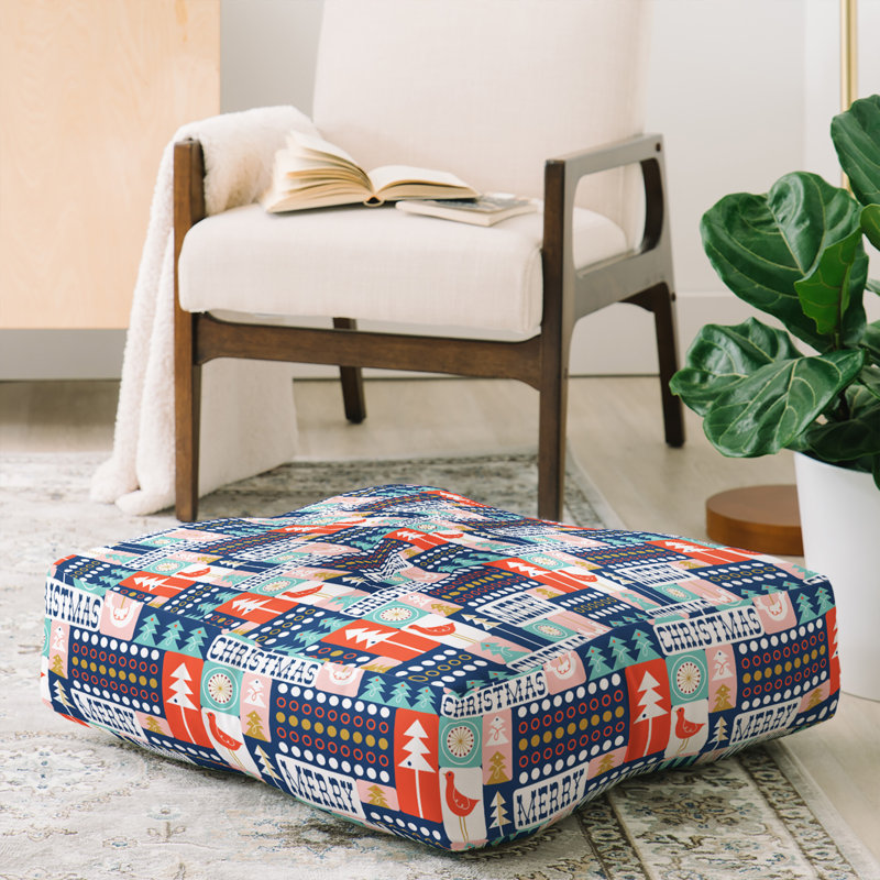 Coussin de plancher refroidisseur de noël heather dutton