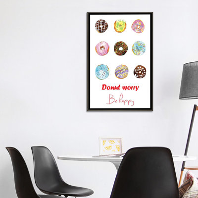 « do not inquiéter be happy »-impression sur papier