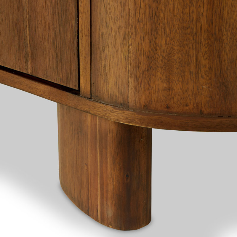 Paden Sideboard, Seasoned Brown Acacia
