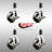 Swivel Stem Caster
