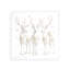 Plateau décoratif doré Reindeer Luxe-1087739395