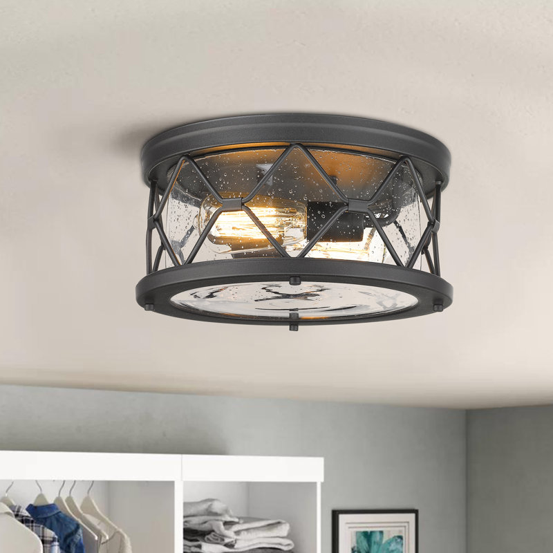 2-Light 12" Flush Mount