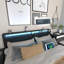 Base de lit, tête de lit avec station de charge, aucun sommier nécessaire-416732782-416732690