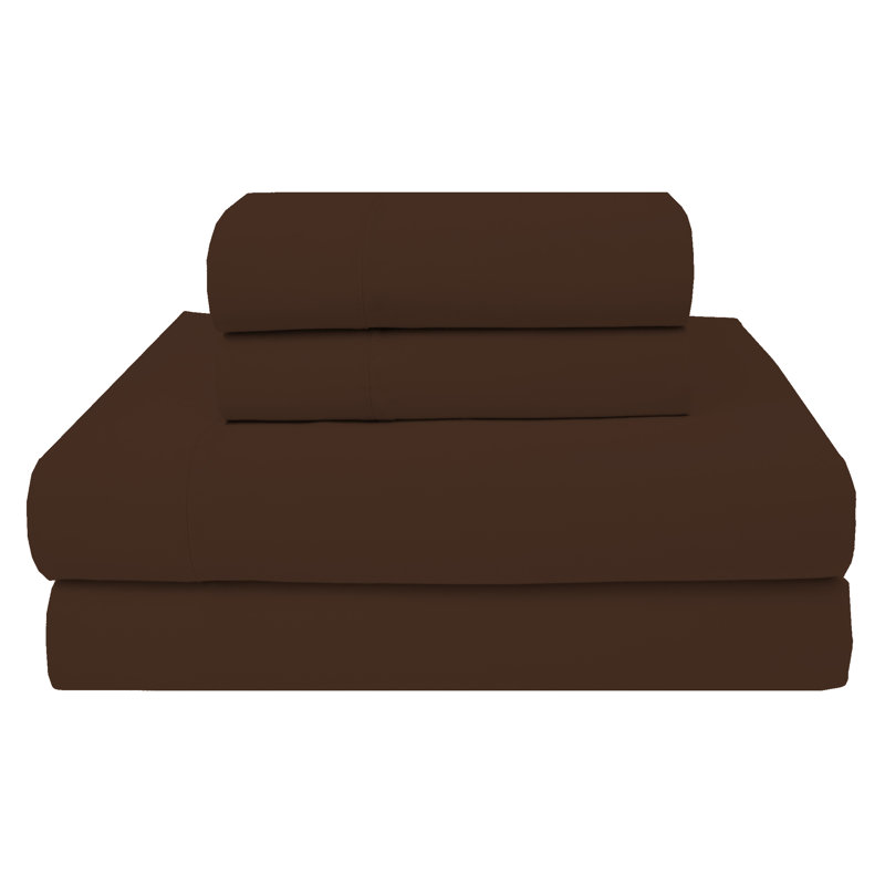 Ensemble de draps 100% coton 200 fils 200 fils, Ensemble de draps pour grand lit + un drap-housse , Pierre