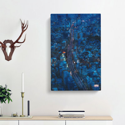 Road Through Tokyo In Japan - Wrapped Canvas