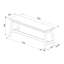 Staton Solid Wood Bench-2045057161-2045057164