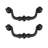 Drawer 4 1/8" Centre Drop Handle Multipack
