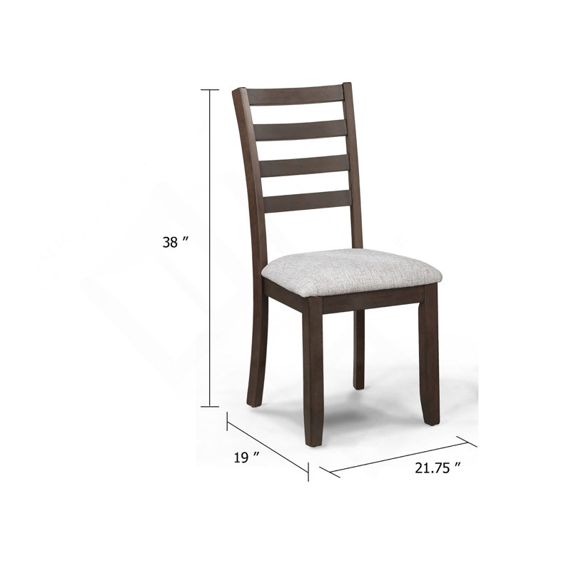 Ensemble de 2 chaises de salle à manger Wogy