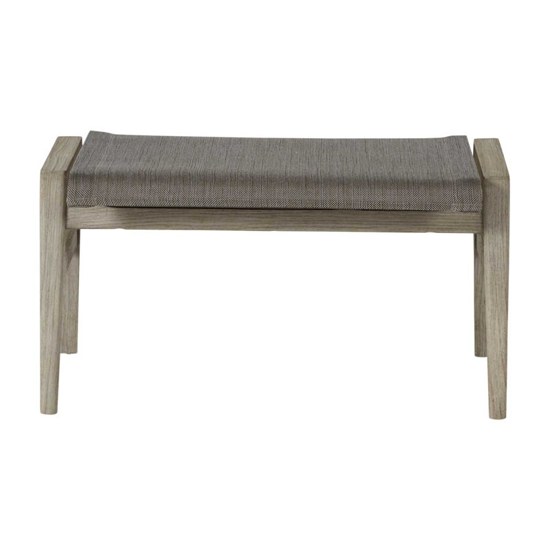 Coast Patio Ottoman, Oyster Teak