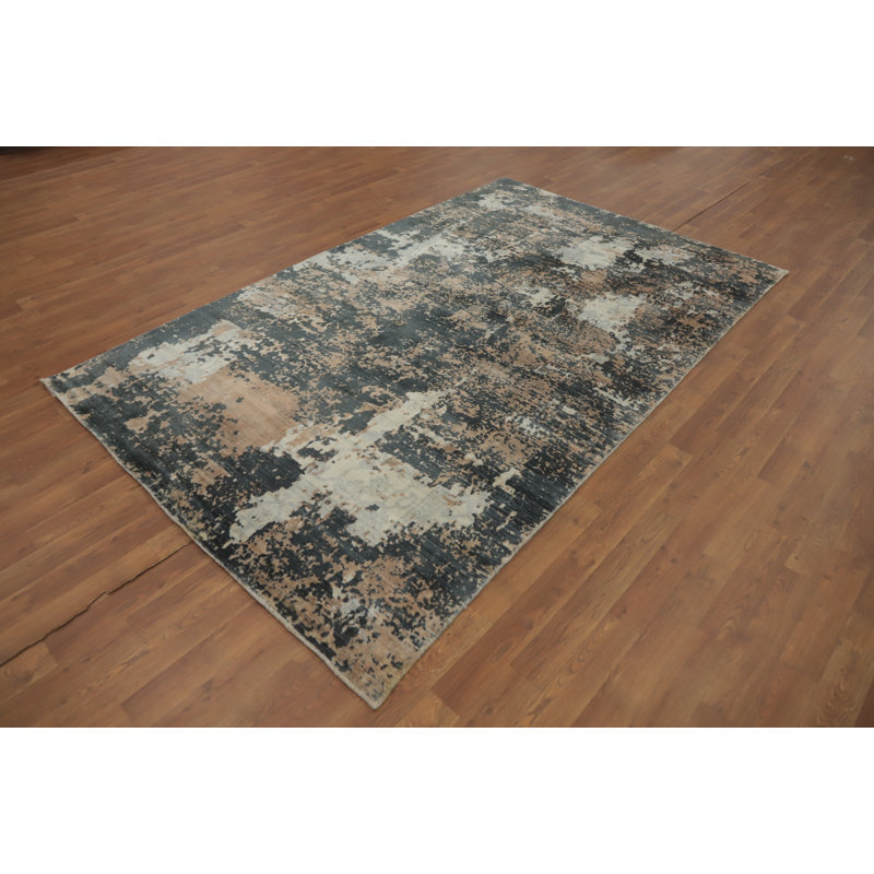 Tapis abstrait moderne All-Over 5 x 8 po