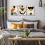3 Piece Wrapped Canvas Wall Art