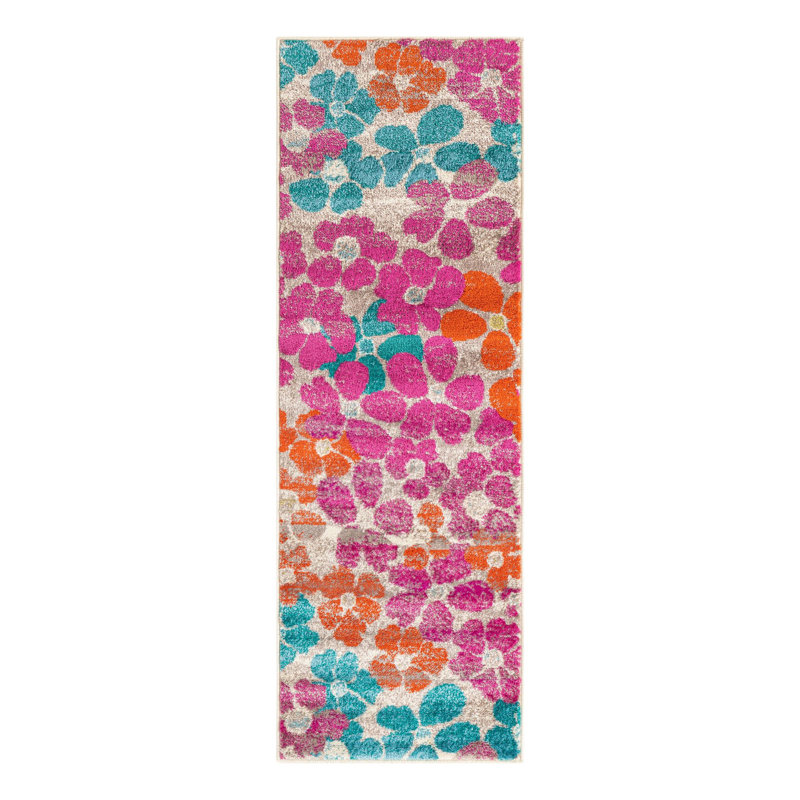 Analiese Floral Indoor Rug, Runner 2' x 6'