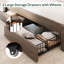 Lit très grand avec rangement et tête de lit multifonction, brun-712080314-706521973