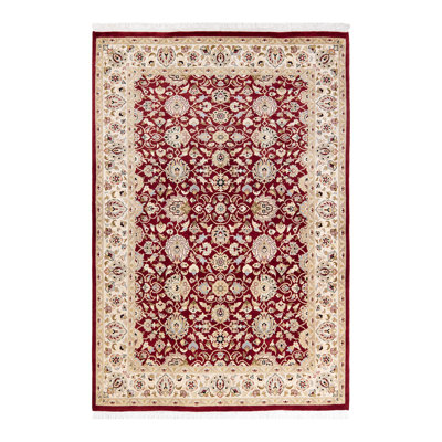 Classic One-of-a-Kind 4' 1" X 6' 0" Hand Knotted Area Rug