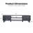TV Stand For Tvs Up To 70", Media Console With Open Shelves For Living Room-2000987545