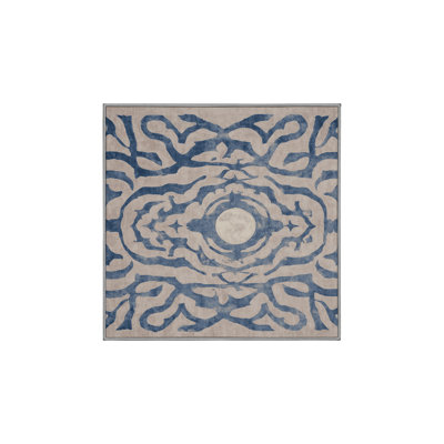 Tapis gris lavable à la machine