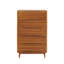 Commode 5 tiroirs en bois massif Rancourt