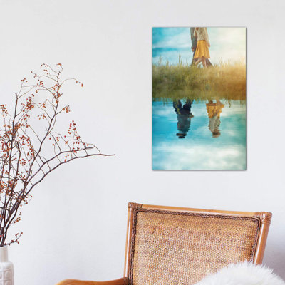 One Couple, Two Direction 1 Piece Wrapped Canvas Wall Art