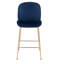 Lotus Gold Stool With Slim Seat-581937506