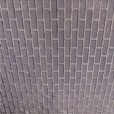 Tapis gris tissé à la machine