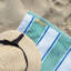 Serviette de plage 100% coton Aston & Arden-75204885
