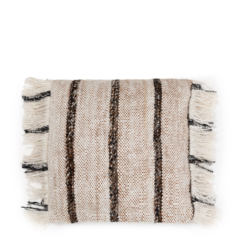 The Oh My Gee Collection Cushion Cover, White/Bohemian, Square, 40cm H x 40cm W