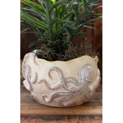  Vase en céramique Octopus