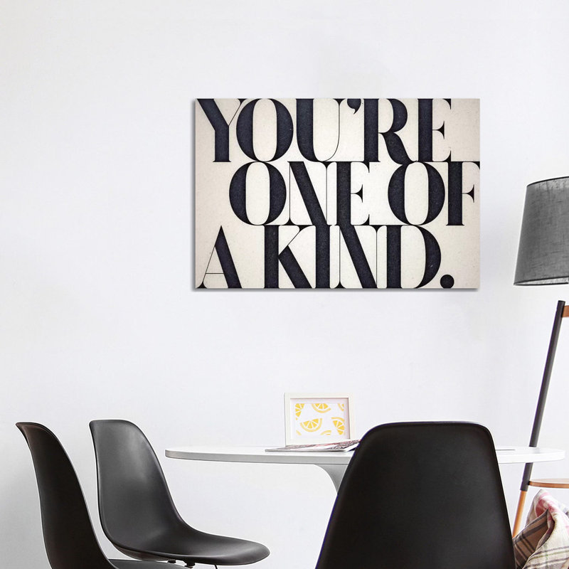 One Of A Kind by 33 Broken Bones - No Frame Print on Canvas, 101.6 cm H x 66.04 cm W x 1.91 cm D