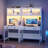 Berwaldt 40" W Rectangle Computer Desk with Hutch and Cabinet-1129916959