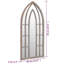 Moreno Metal Flat Wall Mirror-1464625030-1464625035
