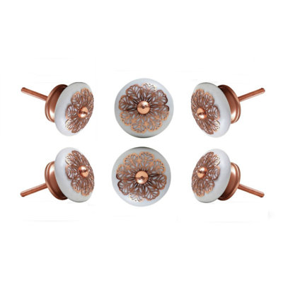 Filigree Delilah Oversized 1 5/8" Diameter Mushroom Knob Multipack