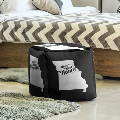 Repose-pieds cubique pour villes kansas home