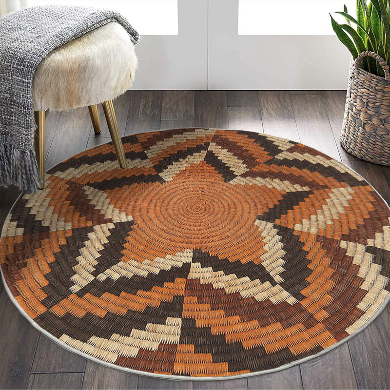 Round Noemi Area Rug, Round 140cm