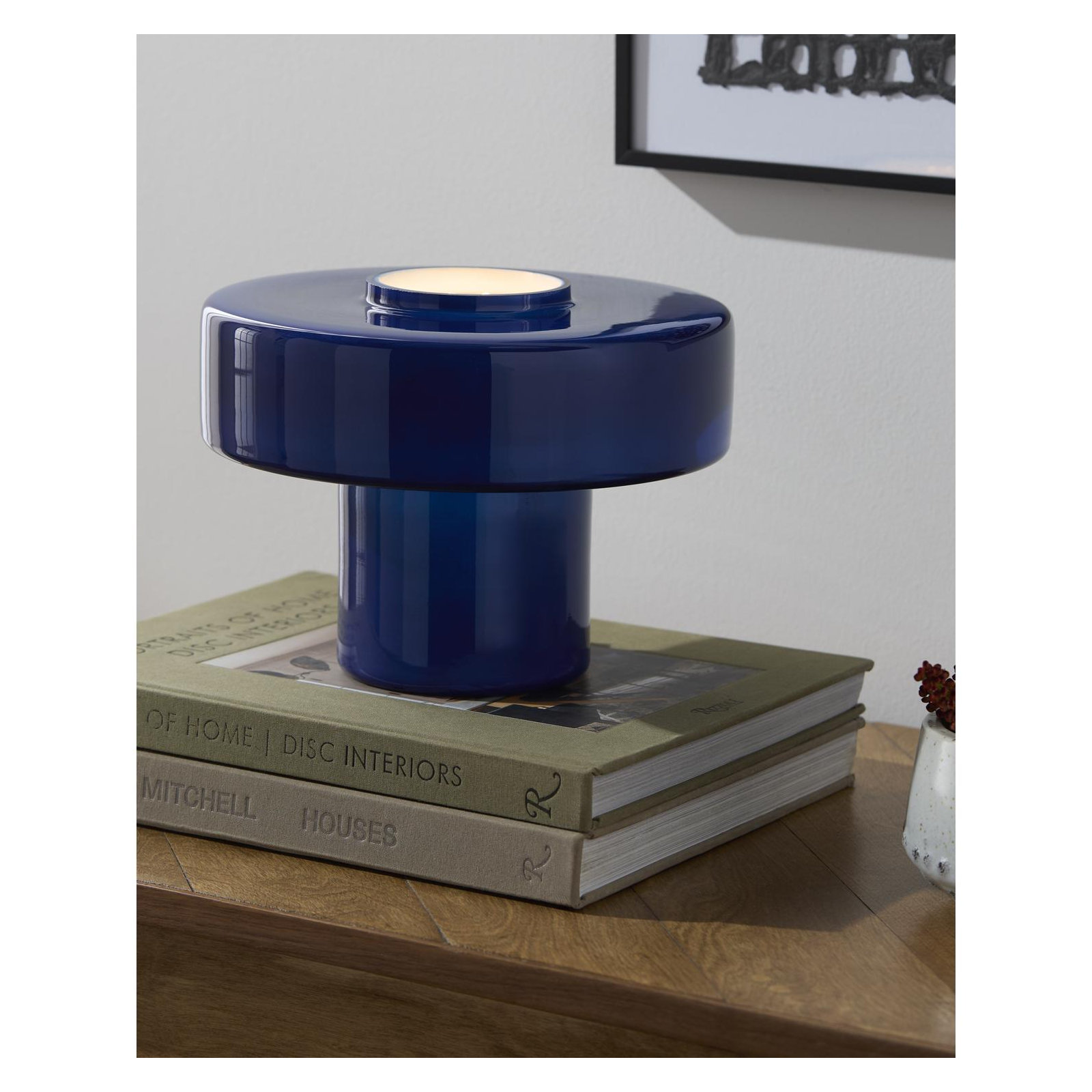 Rainville Table Lamp, Blue