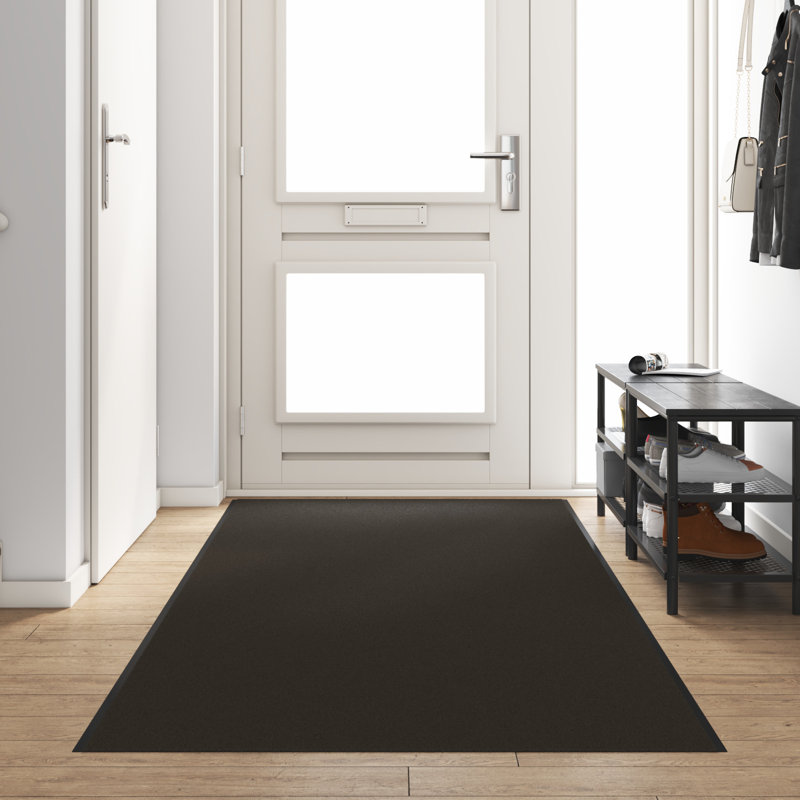 Non-Slip Doormat, Black, 120 x 400 cm