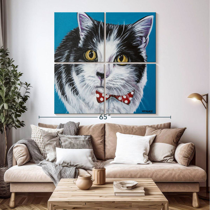 Brampt Classy Cat I, 74" H x 74" W