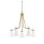 Lustre classique à 5 lumières-165955318