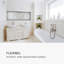 Solid Wood Rectangle Floor Mirror