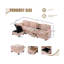 Sectional Sofa With Ottoman-1141307495