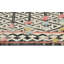Flamenco Dancing Southwestern Area Rug in Black/White/Red-1274224660