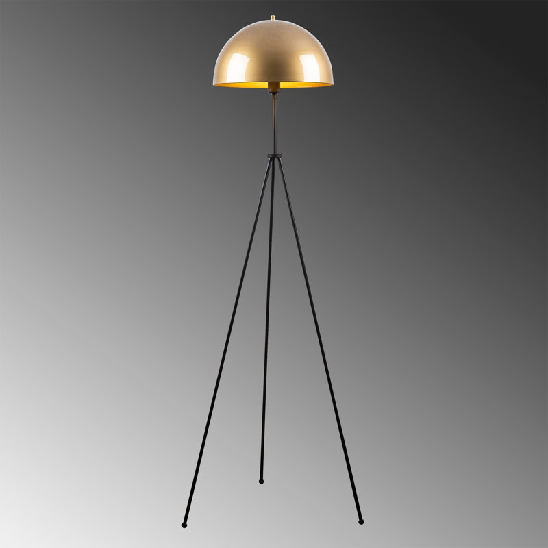 Lampe trépied 67 "phuket, Or