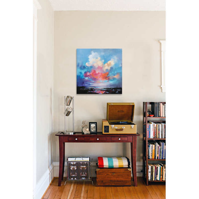 Reproduction d’art sur toile tendue, "diffusion par scott naismith", H 12 po x l 12 po x P 1,5 po, Toile tendue, Pas de tapis