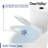 Ally Standard Bathroom Toielt, Modern Toilet with Comfort Chair Height Floor Mounted(Seat Included)-92475486-97429986