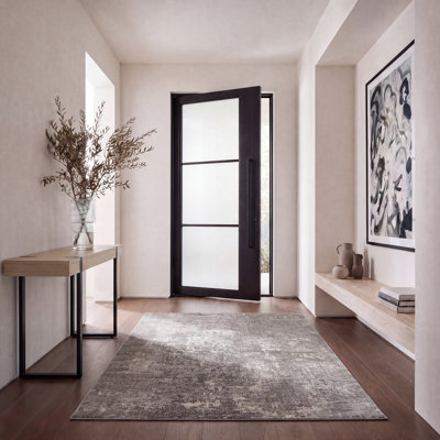Tapis gris / bleu Gammage