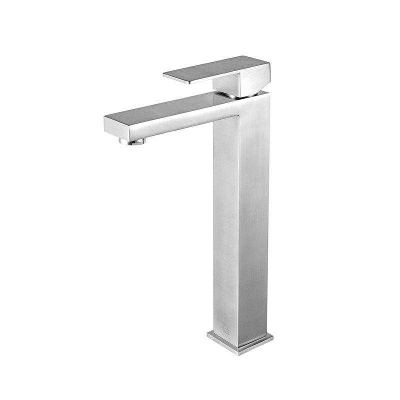 Jakob Single-handle Bathroom Faucet, Brushed Nickel