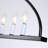 8 - Light Black Pendant
