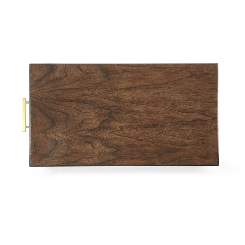 Tuscan Solid Wood End Table with Storage