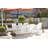 Rectangular Extendable Outdoor Dining Table , 108.3 " W 39.4 " D-744090641
